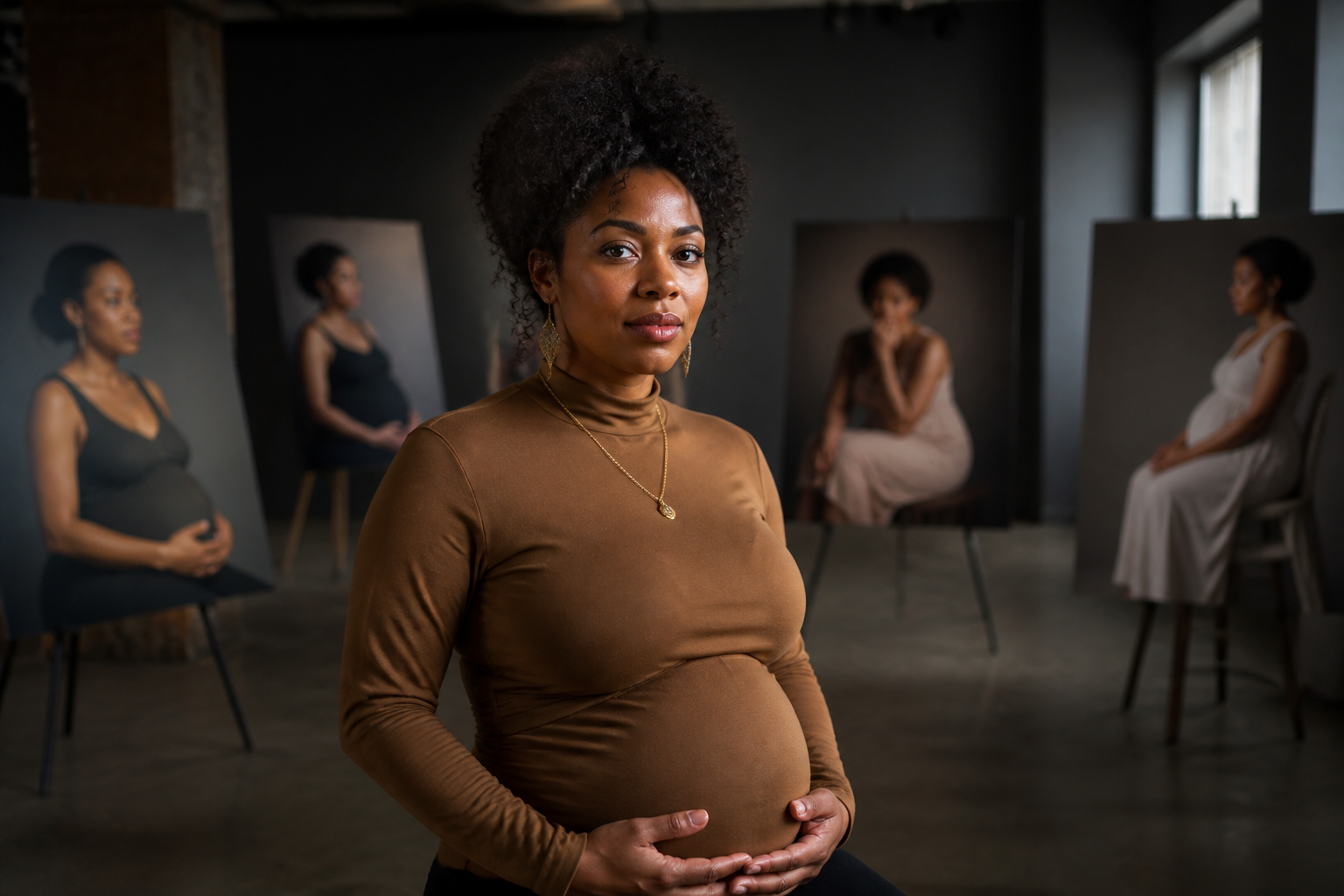 'In Her Honor' Portrait Series Humanizes the Black Maternal Health Crisis